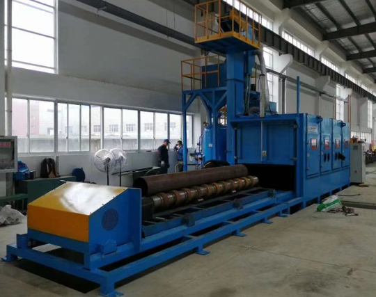 深圳喷砂机在管道除锈中的现场施工应用
